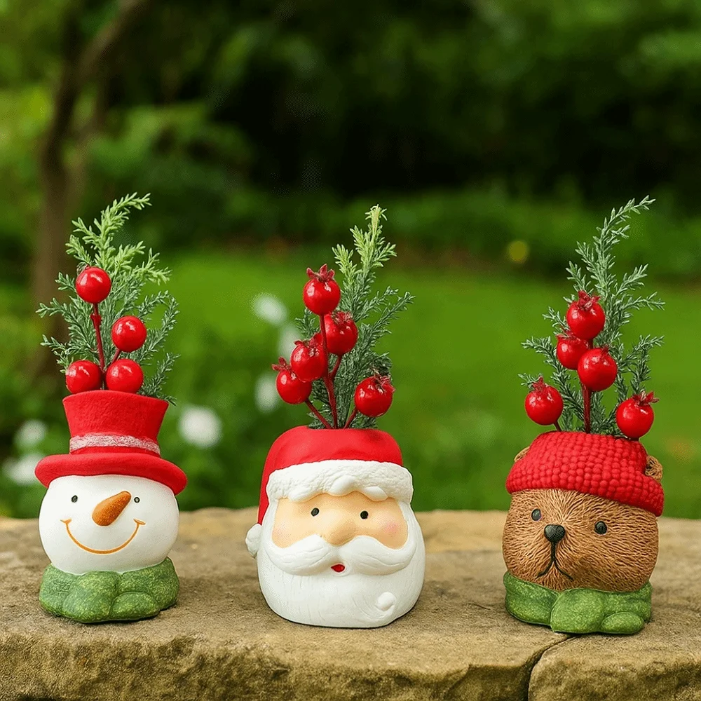 

Christmas Ornament Cartoon Santa Claus Ornament Cute Exquisite Snowman Decoration Personalized Christmas Gnome Doll Festive