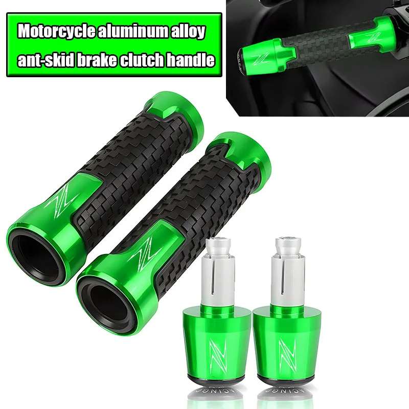 Pour Z250 Z300 Z400 Z500 Z650 Z750 Z800 Z900 CNC haute qualité moto guidon poignées poignée barre embout