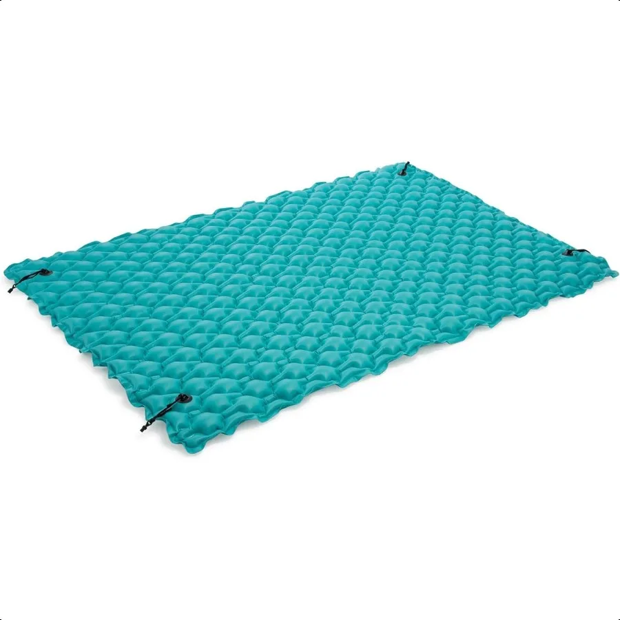 

Giant Iatable Floating Water Mat Relaxing Platform Pad for Pools and Lakes.