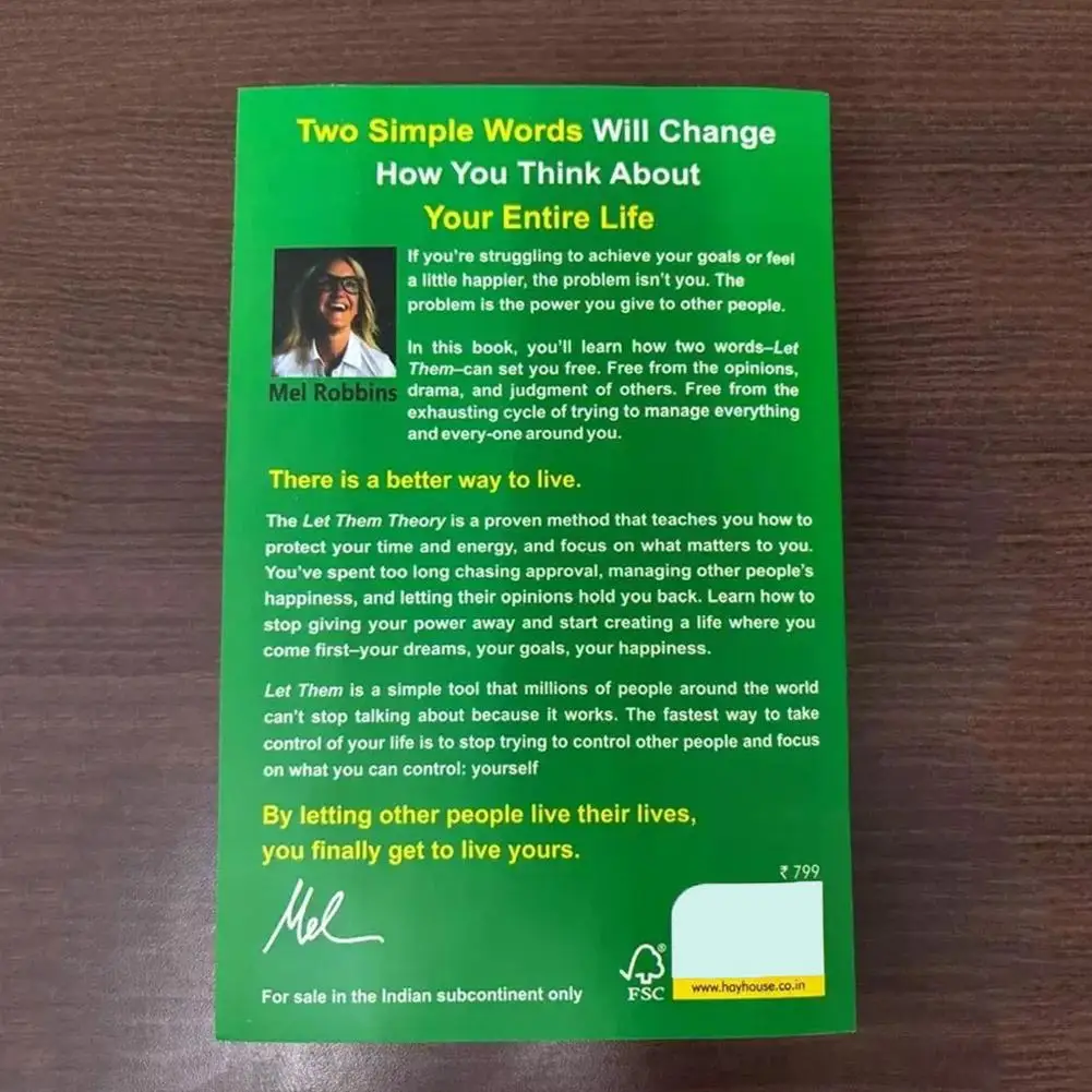 The Let Them Theory كتاب ملهم مدح بالمليون نصيحة لتحسين جودة الحياة كتاب الأكثر مبيعًا في سوق الأسهم الأمريكية