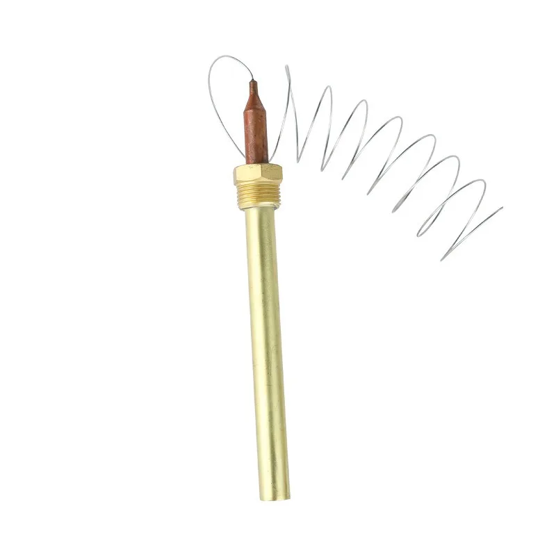 Self-operated temperature control valve, external temperature measuring rod
