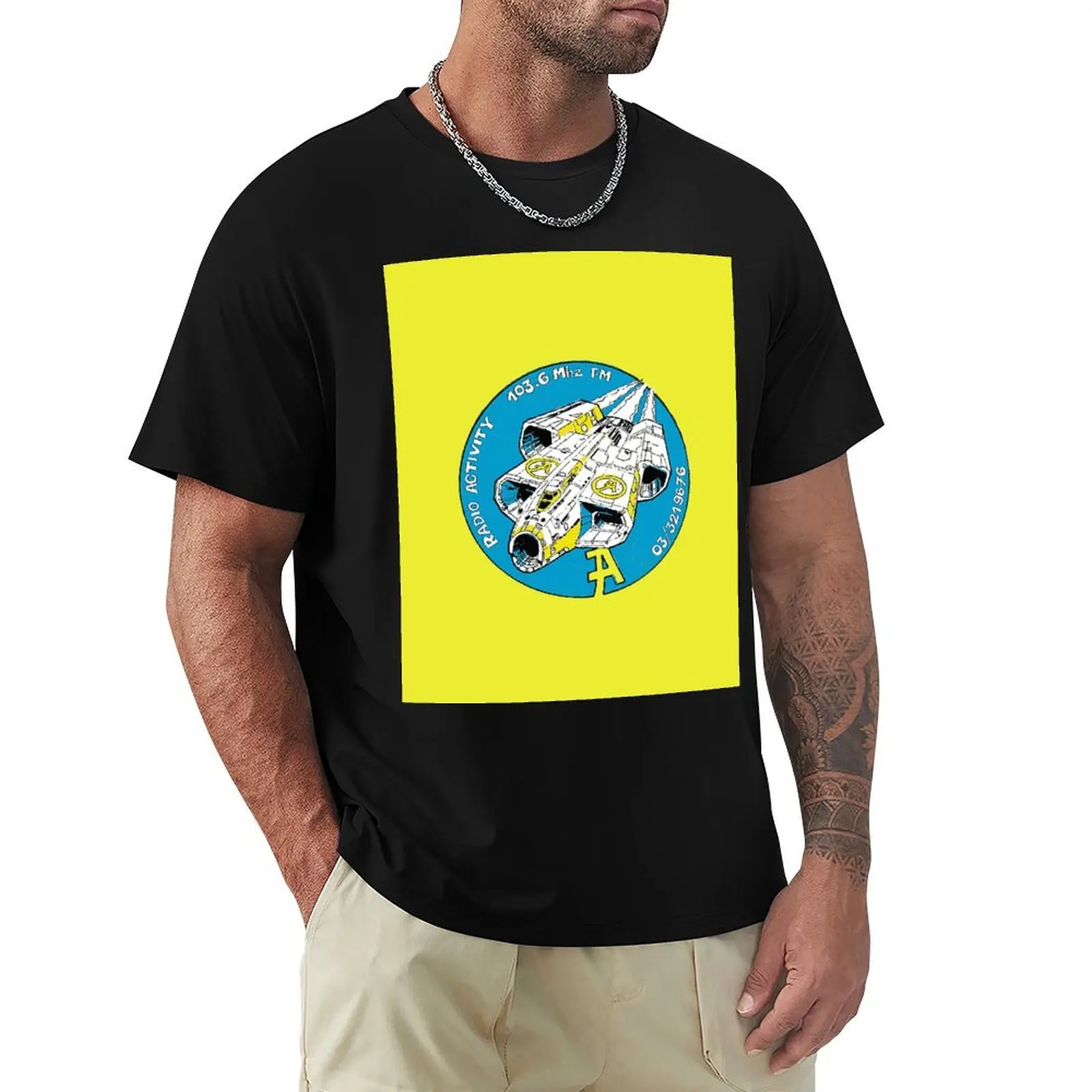 Radio Activity Borsbeek, Belgium T-Shirt Plus Size Solid Color T-Shirt