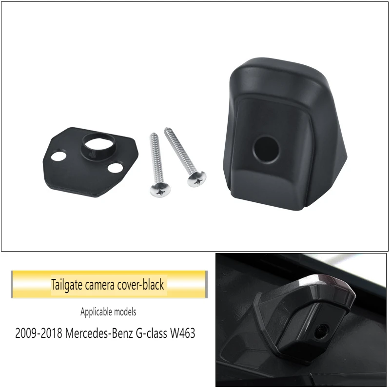 Suitable for Mercedes Benz G-Class Tailgate Camera Cover G350G400W463 Rear Reverse Camera Outer Cover Protective Cover