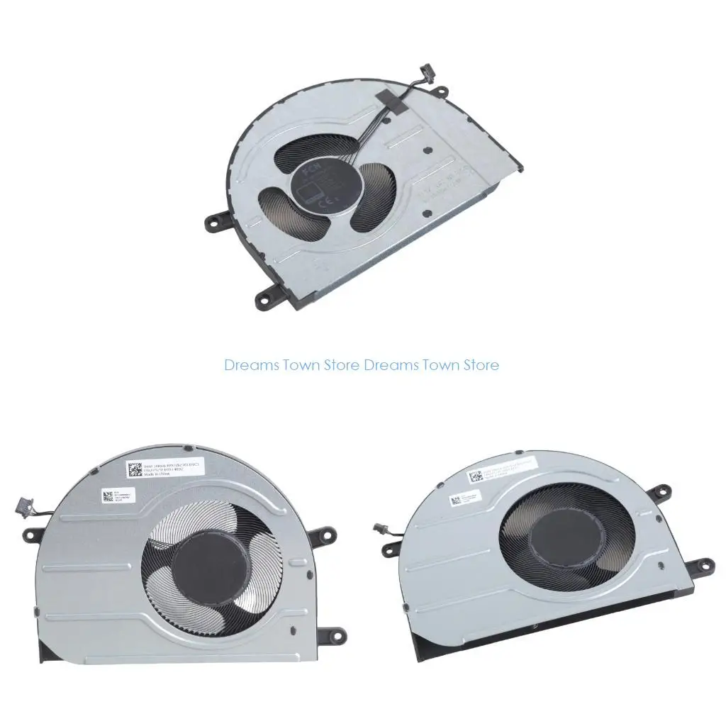 

HX6A Replacement CPU Cooling Fan Heat Dissipation for 14IAU7 Graphics Card Radiator Cooling Fan Heatsink Replacement Part