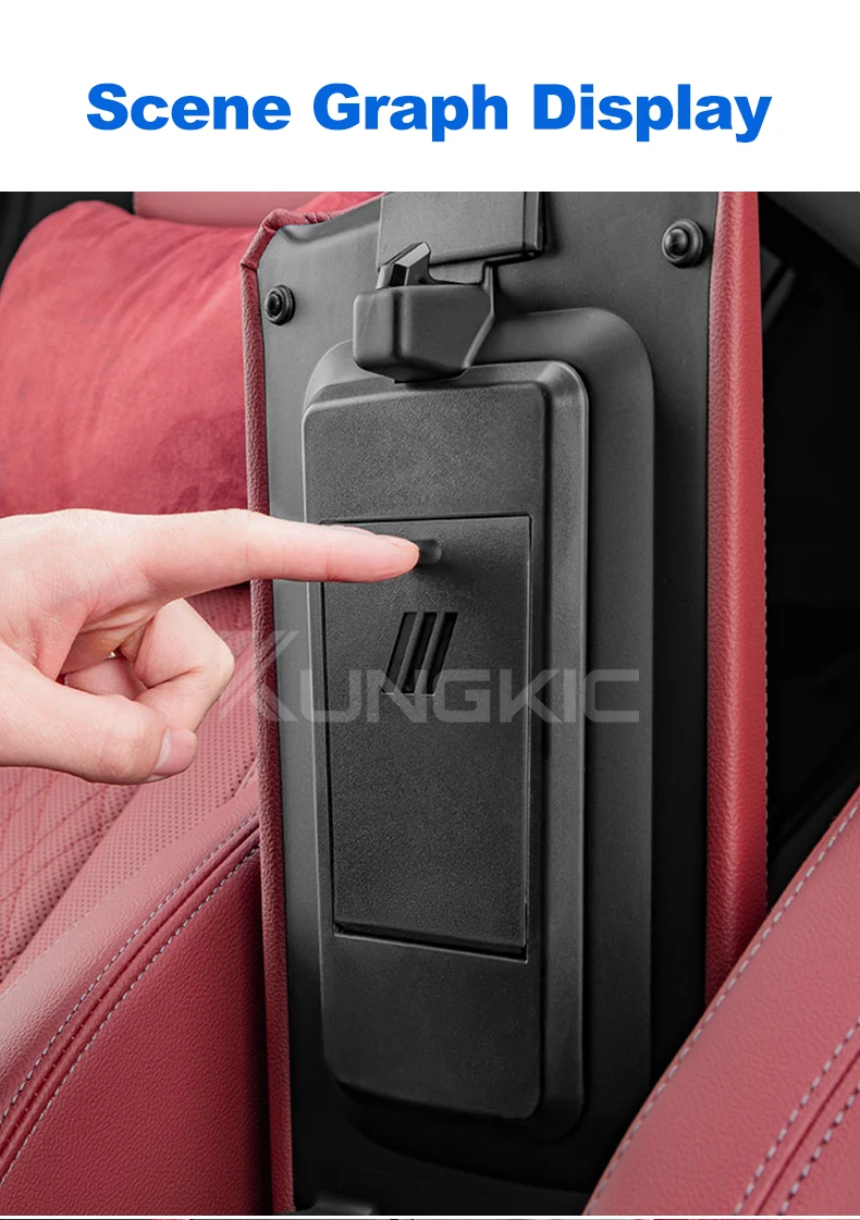 Auto-Konsolen-Armlehnenbox für BMW 3er 4er Serie G20 G42 I4 G22 G23 G26 G80 G82 – Versteckte Tasten- und Karten-Aufbewahrungsbox Zubehör – Detail 5