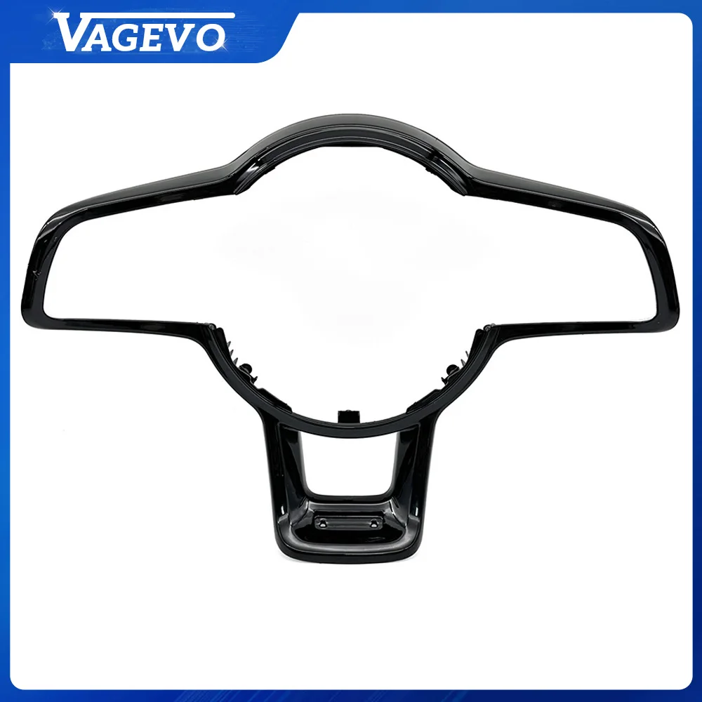 Sport Steering Wheel Key Frame Gloss Black Trim for VW Golf MK7/7.5 Polo Options