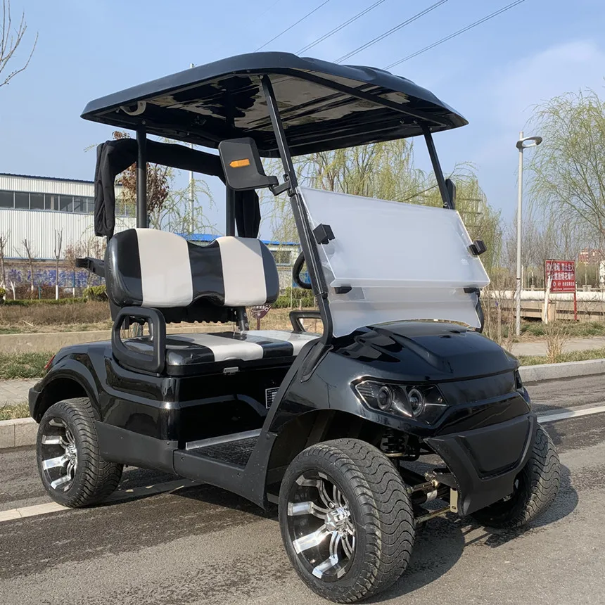 China Factory Production VIP Honoured Guest Customized 6 Passenger Long Endurance  Lithium Battery Electric Golf Cart