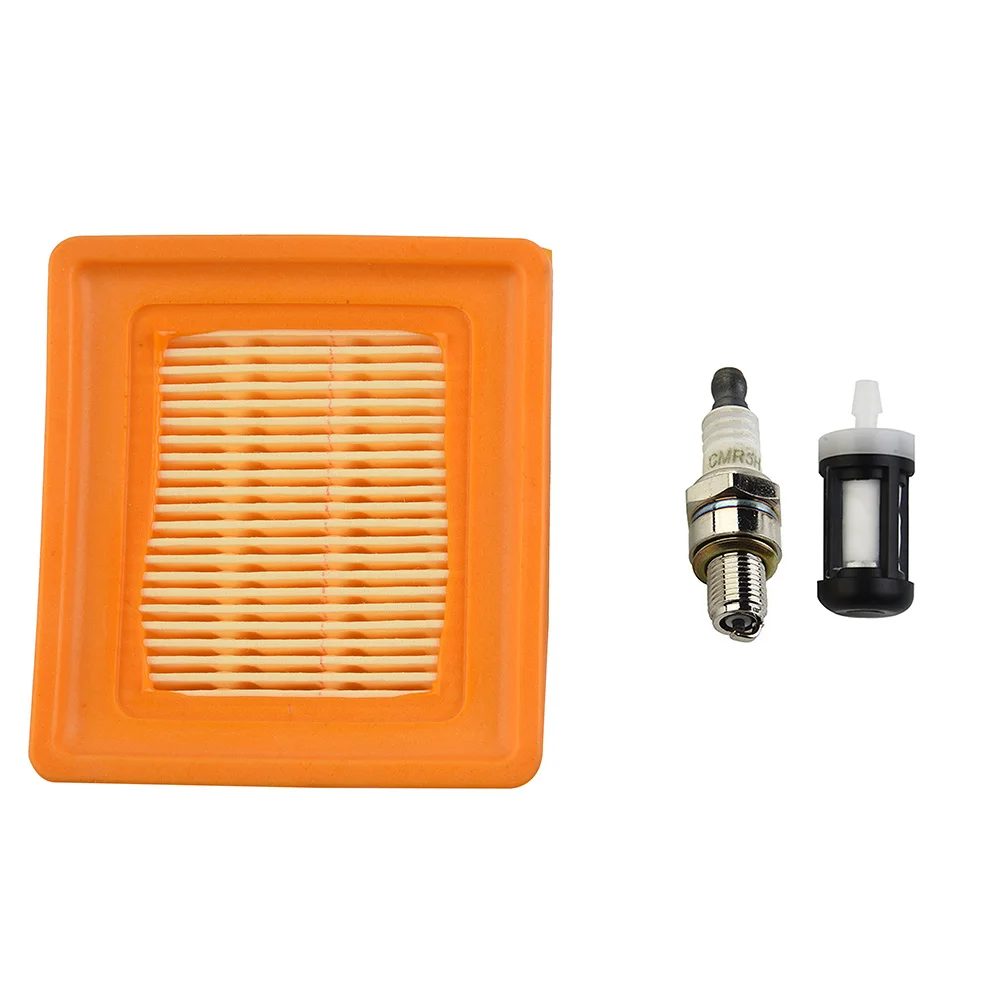 

1 Set Air Filter Fuel For Stihl 131 KM131R Air Fuel Filter 4180 141 0300 CMR 6H Spark Plug Service Kit Solid Durable Tool Parts