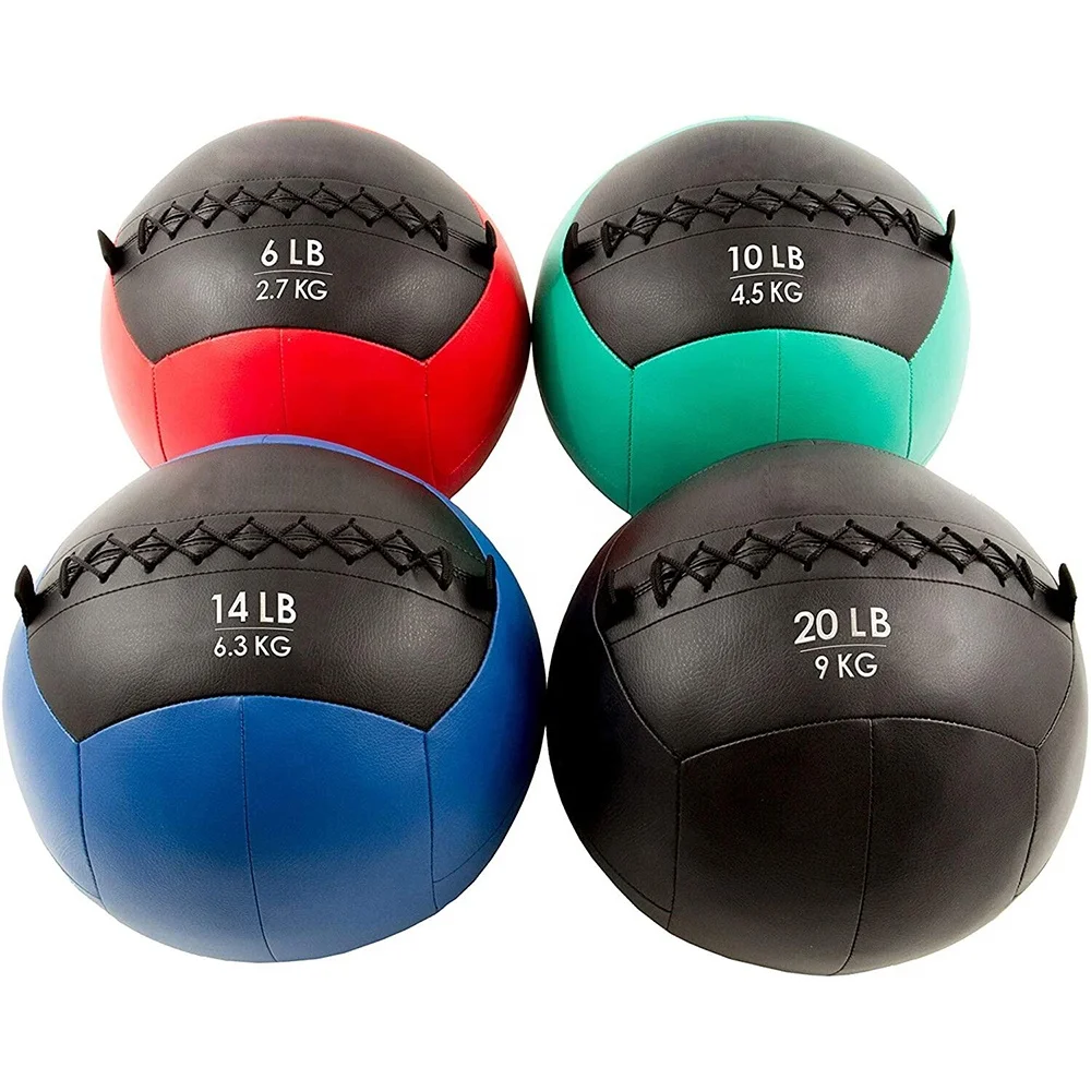 

Fitness Weighted Balance Classic Rubber Dual Grip Medicine Ball