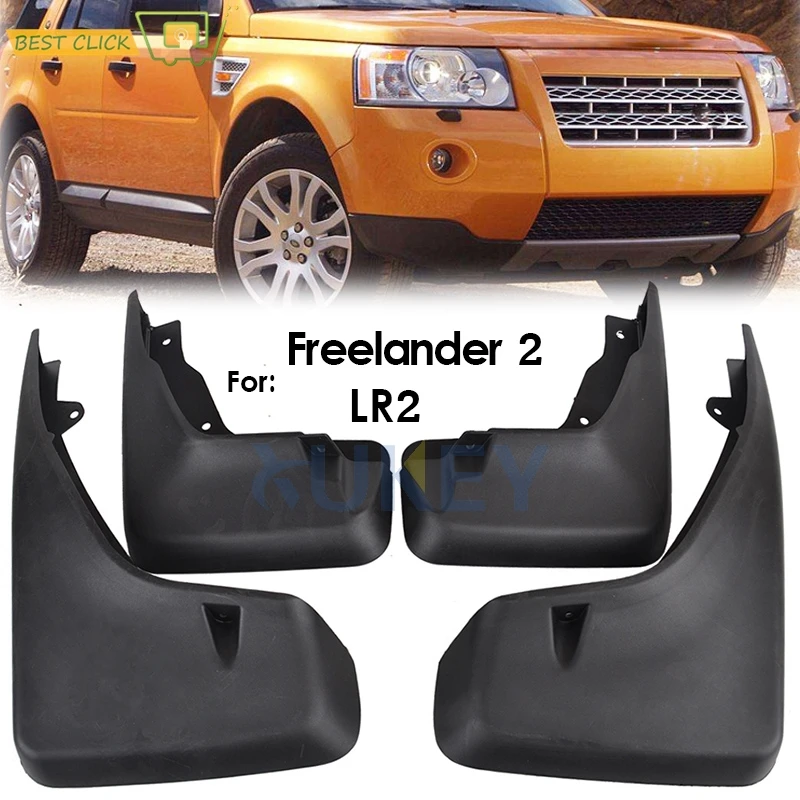 Front Rear Mudflaps For Land Rover Lr2 Freelander 2 2006 2007 2008 2009 2010 2011 2012 2013 2014 2015 Splash Guards Car Fenders