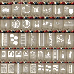 Big Sale Metal Cutting Frame Cars and ballet dies 2024 New Templates DIY Scrapbooking Paper Making Crafts Cuts