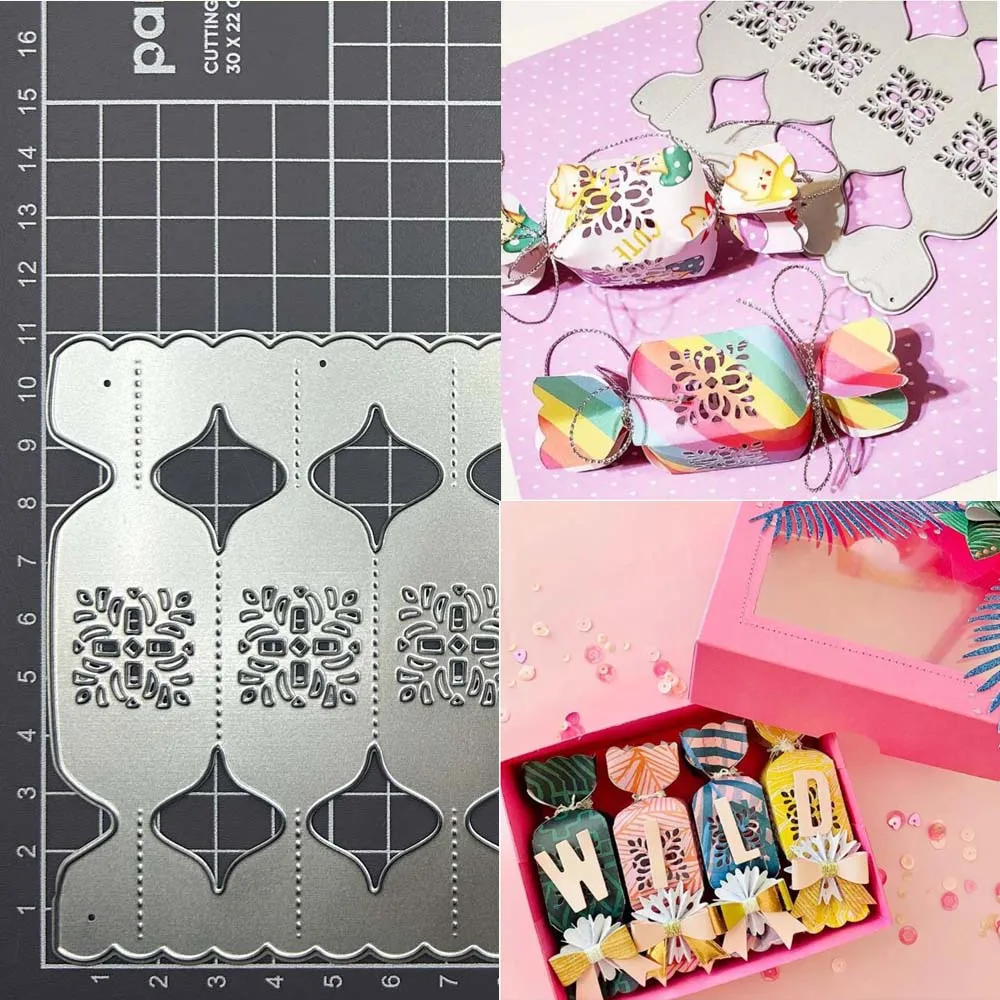 Candy Box Metal Cutting Dies Stencils DIY Scrapbooking Album Paper Card Decorative Embossing Handcraft Template mold