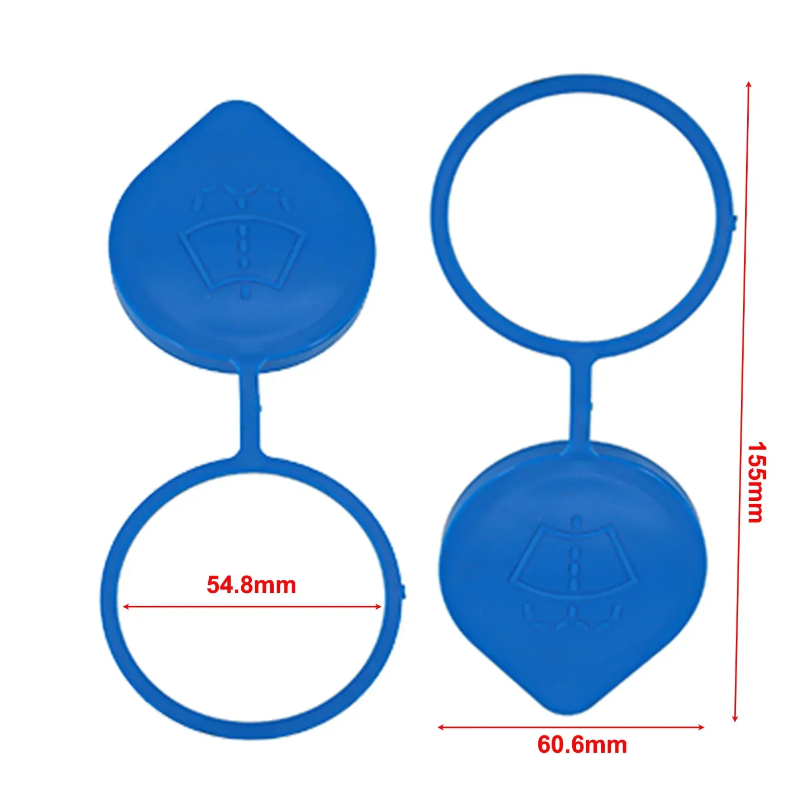 

1pc Car Windshield Washer Reservoir Cap For Accord Civic Tank Bottle Pot Cap Car Accessories Car Glass Water Storage Tank Cover