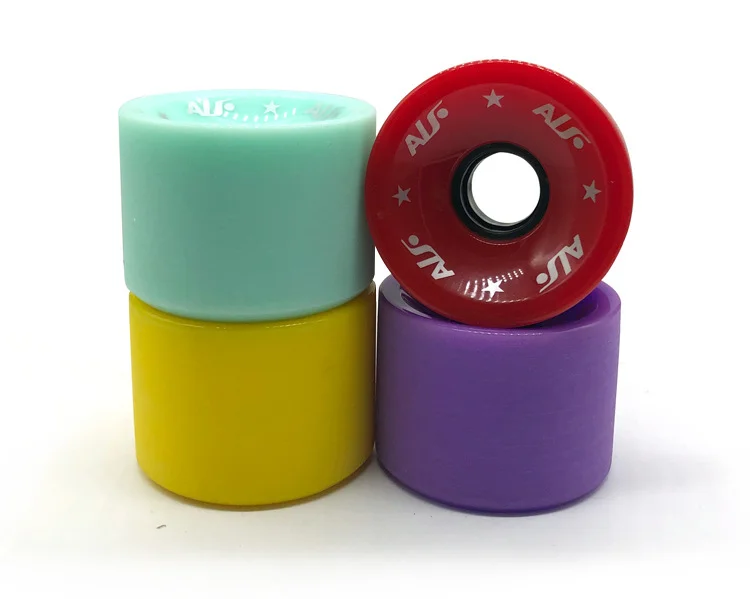4pcs-70-51mm-matte-skateboard-wheels-wear-resistant-pu-wheels-for-surf-skate-longboard-dance-board-double-kick-board