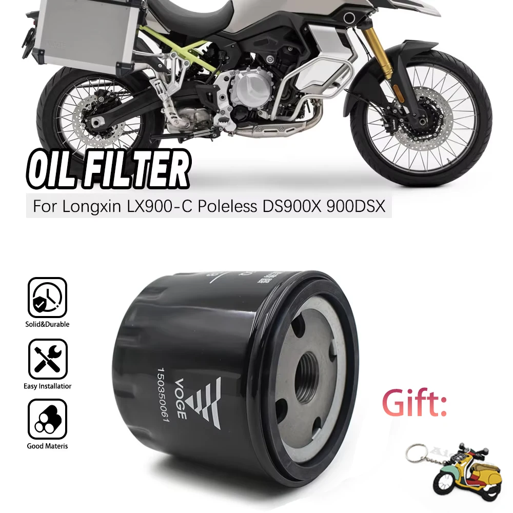 

Motorcycle Oil Filter Fit For Loncin VOGE 900DSX DS900X LX900-C
