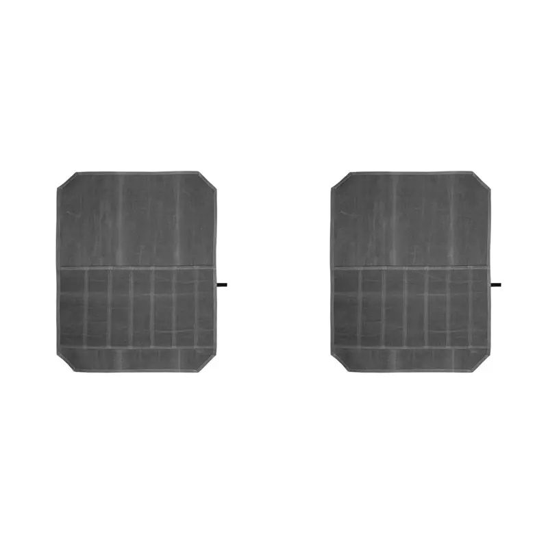 

Чехол-скрутка для ножей ABMS-2X из вощеного холста, держатель для ножей, защитный чехол для столовых приборов, сумка-скрутка для кухонных инструментов и утвари