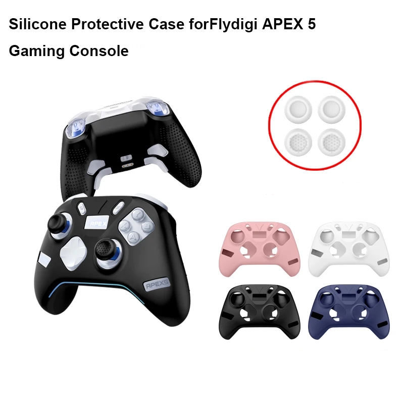 

For Flydigi APEX 5 Gaming Controller Silicone Protective Cover perfect fit Lightweight non slip protective case
