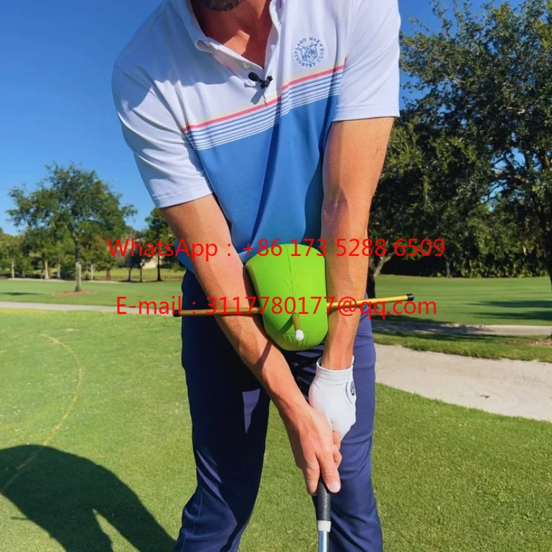 WAP01  Beginner Golf Swing Training Connecting Ball Practice Golf Swing Trainer Portable Corrective Action Device Small Balls