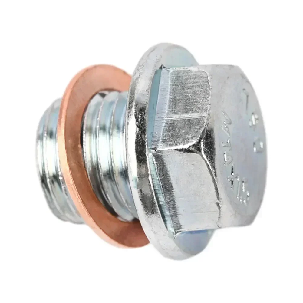 Tapón y arandela de drenaje de aceite de motor de coche para HYUNDAI para KIA 2151223001 2151323001 Piezas del motor del tornillo del cárter de