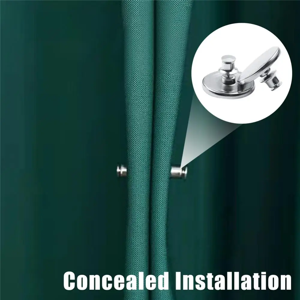 Curtains Closure Clip Easy To Use Utility Approximately 7-9g/pair 3 Specifications Wholesale Curtain Button Holder Curtain Clip