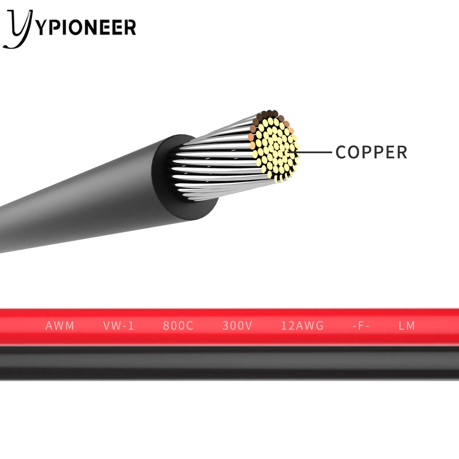 YPioneer-Cable de carga Solar T10075, adaptador XT60 a conector hembra macho Solar, Cable de extensión 12AWG 10 pies para paquete de batería