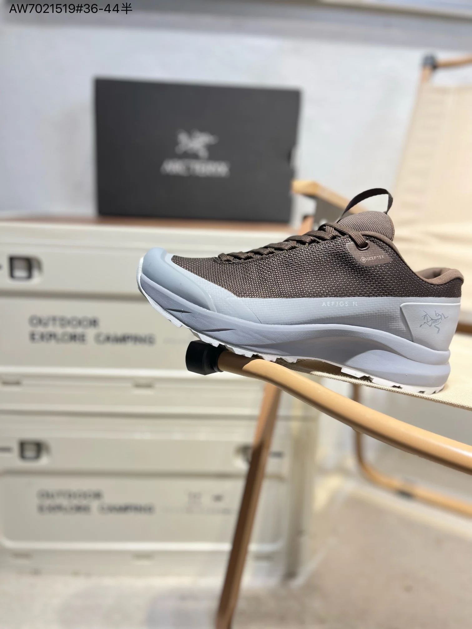 Imagem -04 - Arcteryx-knoseal lt w Tênis para Homens e Mulheres Equipado com Compressão md Amortecimento Tecnologia Midsole Esportes ao ar Livre