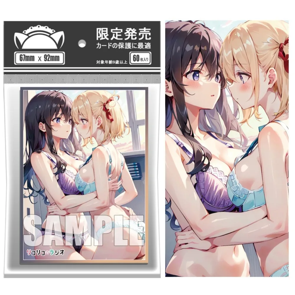 

DIY Lycoris отдача nishikier Chisato Inoue Takina карточный рукав аниме Цвет Flash периферийная Игра коллекционная карточка праздничный подарок