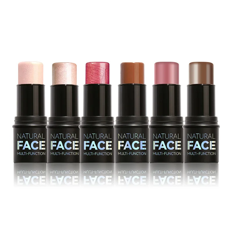 Rosto contorno bronzer vara rosto iluminar barra iluminador shimmer blush vara corretivo creme ferramenta de maquiagem cosméticos