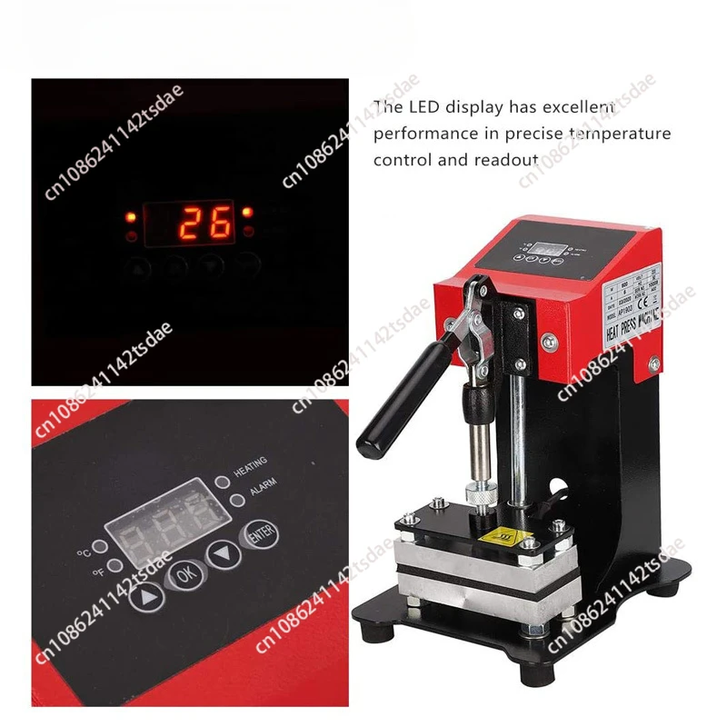 CH2034 Hot Rosin Press Machine Small 5*7cm Top And Bottom Heating Rosin Press Machine Portable Rosin Machine 110v / 220v 400W