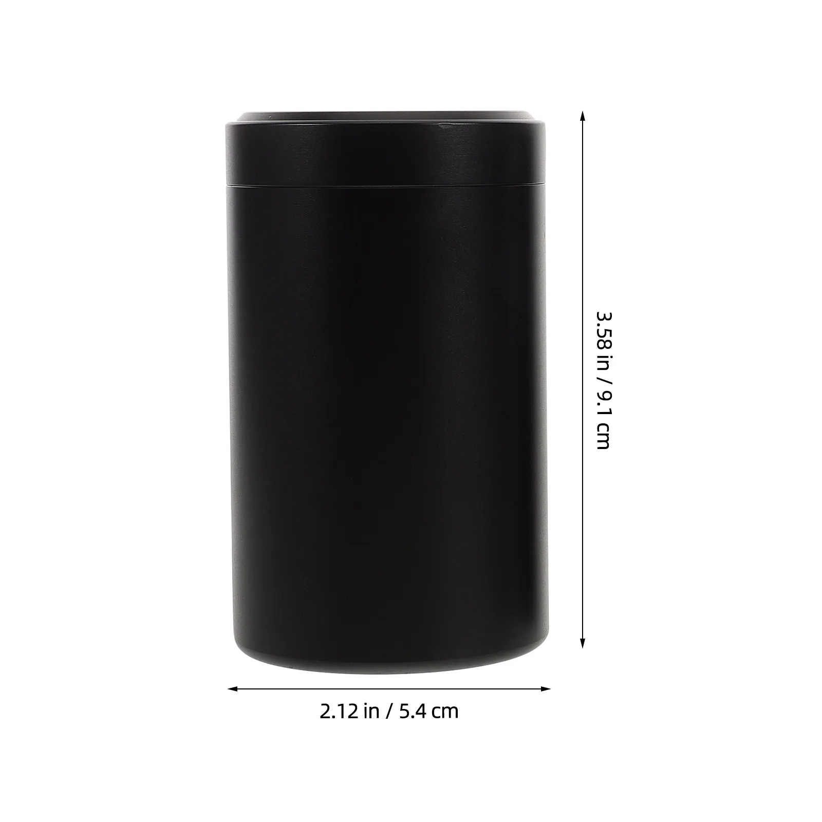 2Pcs Metal Jar Set Aluminum Alloy Portable Sealed Storage Containers for Travel Outdoor Tea Coffee Spice Food Bath Salt view 5