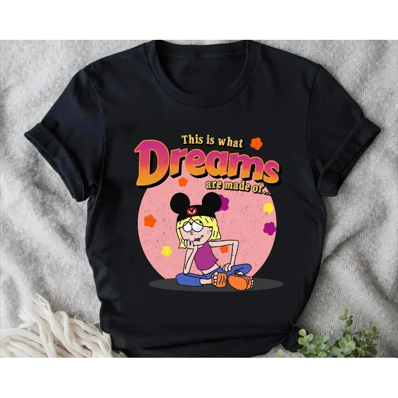

Disney's "The New Growing Worries" Dream Come True T-shirt, Lizzie McGuire Mickey Mouse Head Disney Park Trip Family T-shirt