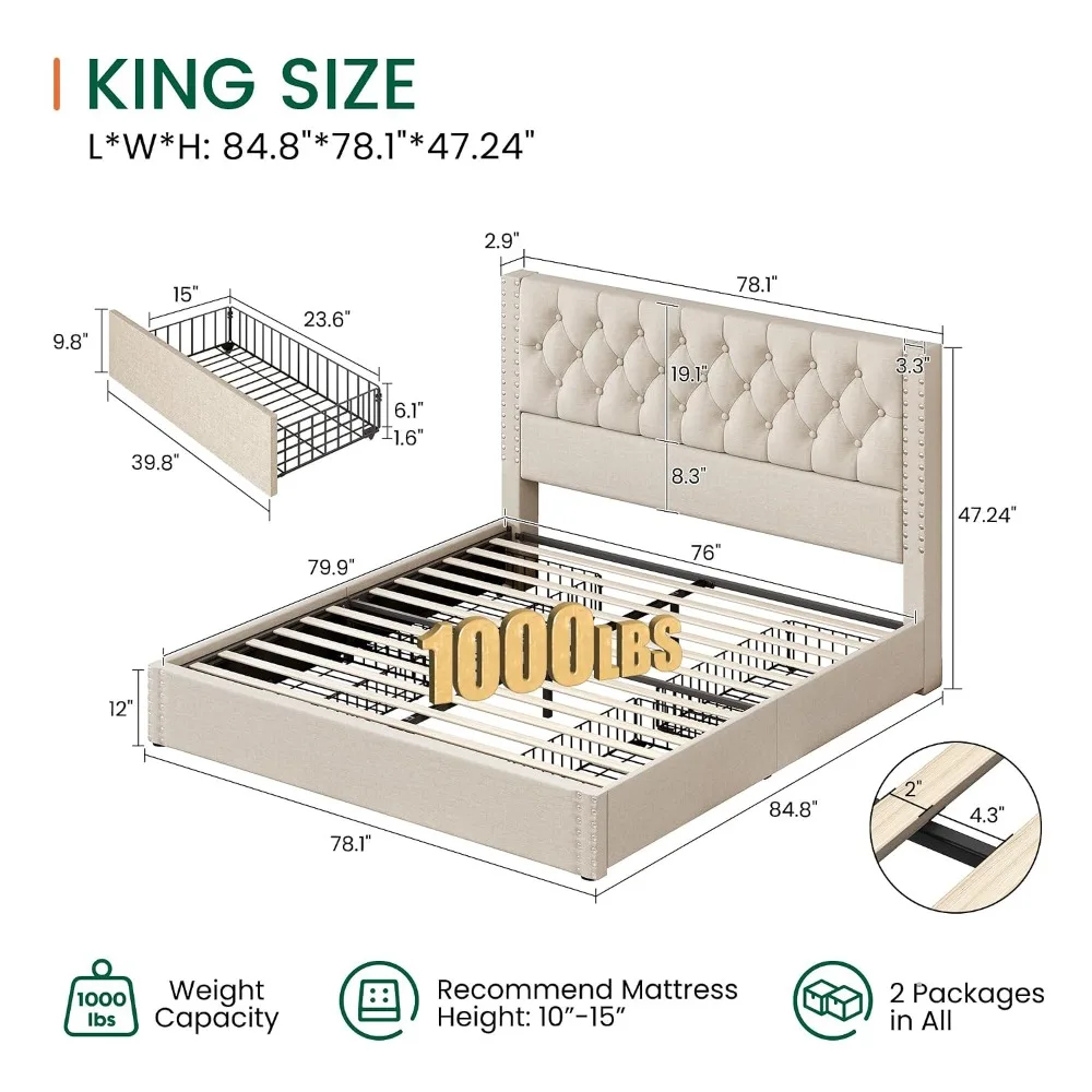 Thumbnail 3 - #15 Compare Metal Platform Beds Before You Buy