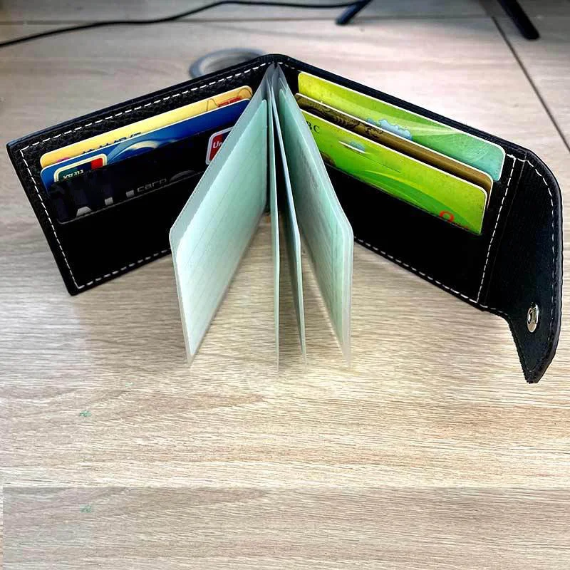 Multifunctional Large Capacity Card Holder with Multiple Slots, Portable for ID, Driver License, Vehicle Permit & Bank Cards