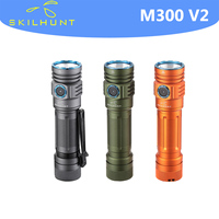 SKILHUNT M300 V2 3000 Lumens 21700 Magnetic USB Rechargeable LED Flashlight Super High-performance Outdoor Waterproof LED Torch