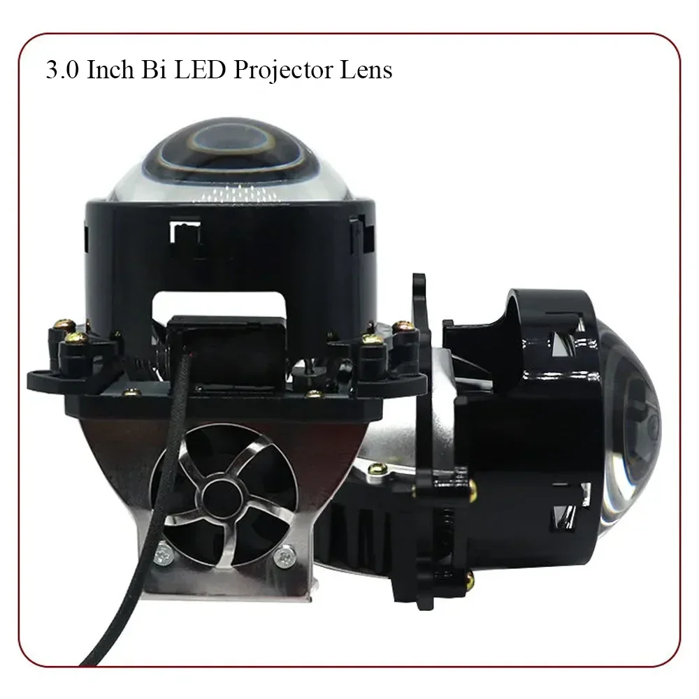 

Car Headlights Upgrade Refit Concentrating Ultra-bright 3 Inch Bi-LED Projector Lens Hella 5 Dual-light Lens Hi Lo LED Headlight