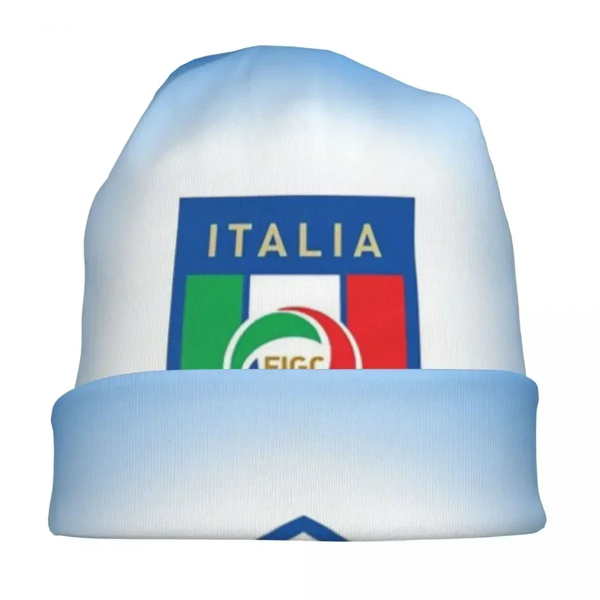 Stars Soccer Football Legends Figc Warm Knitted Cap Hip Hop Bonnet Hat Autumn Winter Beanies Hats for Men Women Adult image 3