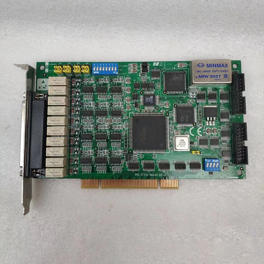 Puerto serie de PCI-1727U14 bits, salida analógica de 12 canales con tarjeta Digital IO para Advantech PCI-1727U