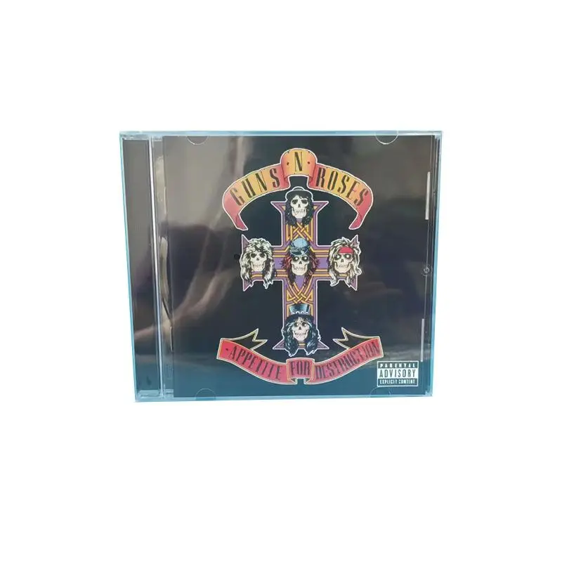

American hard rock band seven-piece band famous rock and roll Appetite For Destruction CD car music CD Recorded Music CD