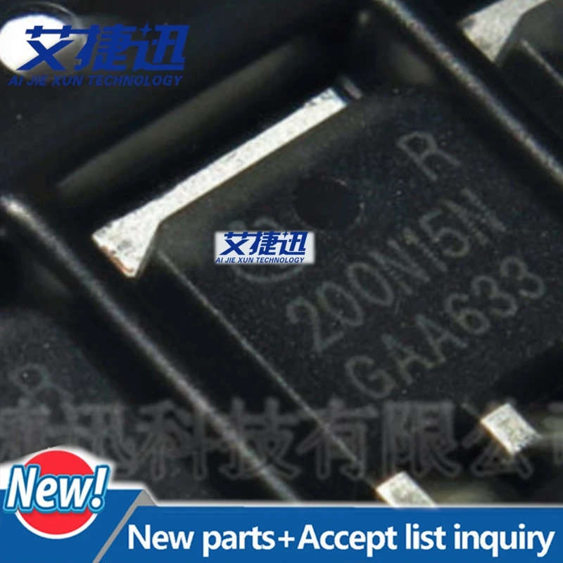 5Pcs IPD200N15N3G MOSFE TO-252 Trans MOSFET N-CH 150V 50A Automotive 3-Pin(2+Tab) DPAK T/R 100% New and original