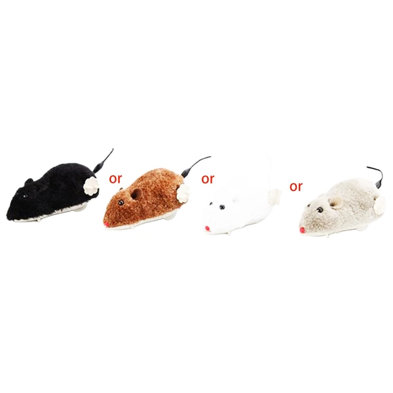 Corredores ratos falsos, mouse brinquedo para divertir com sua própria corrida ratos-brinquedo rato clássico para t