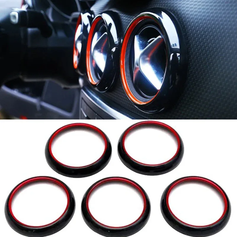 for Mercedes Benz GLA200 CLA220/B/A class GLC260/c200l Car Air Condition Air Vent Outlet Ring Cover Trim Sticker