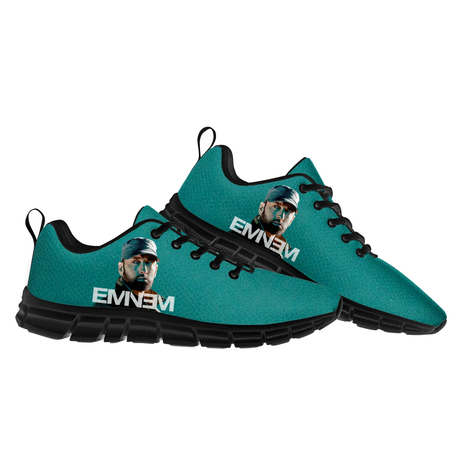 Eminem Hip Hop Rapper Musik Beliebte Sport Schuhe Herren Frauen Teenager Kinder Kinder Turnschuhe Custom Hohe Qualität Paar Schuhe