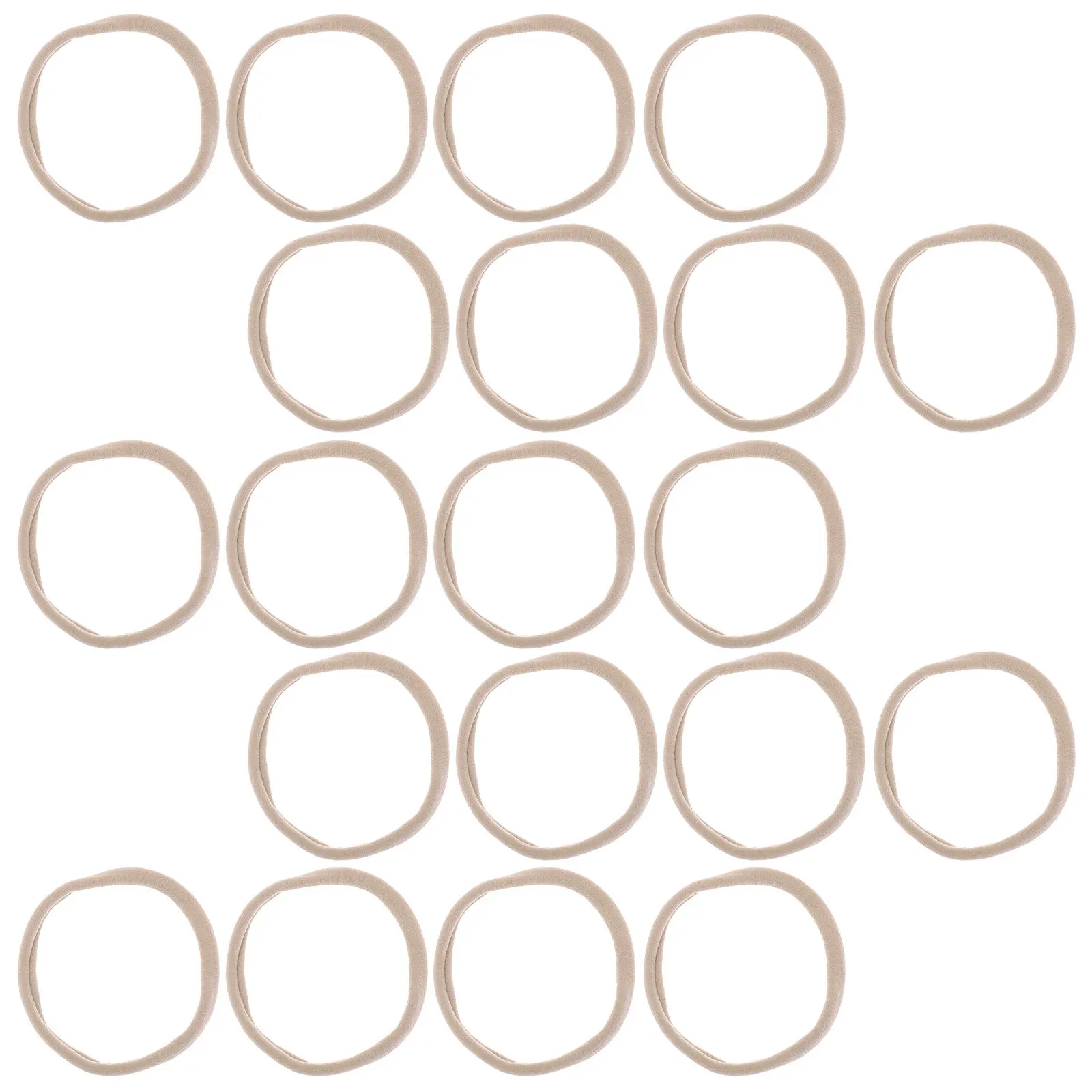 

20Pcs Headband Elastic Nylon Non-Slip Stretchy Hair Band for Little Comfort Fit Photo Prop