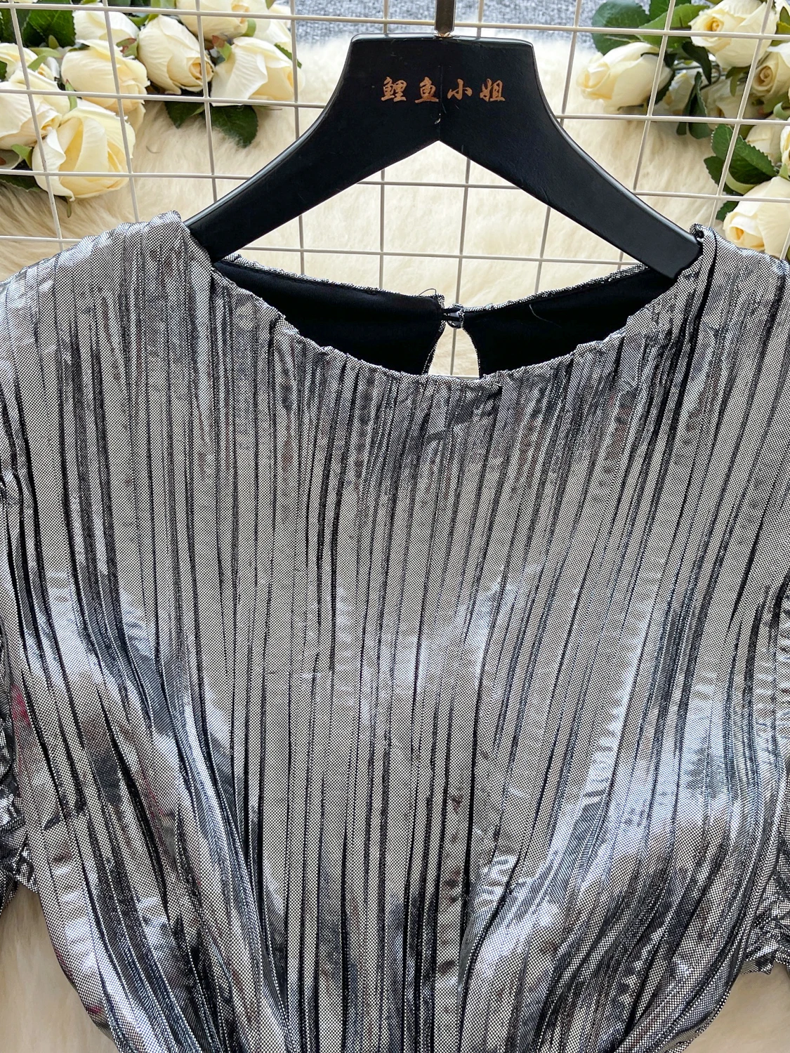 Mini robe de soirée argentée pour femmes, Vintage, élégante, col rond, manches longues, avec ceinture, frocs une pièce, vêtements d'automne, Y2k