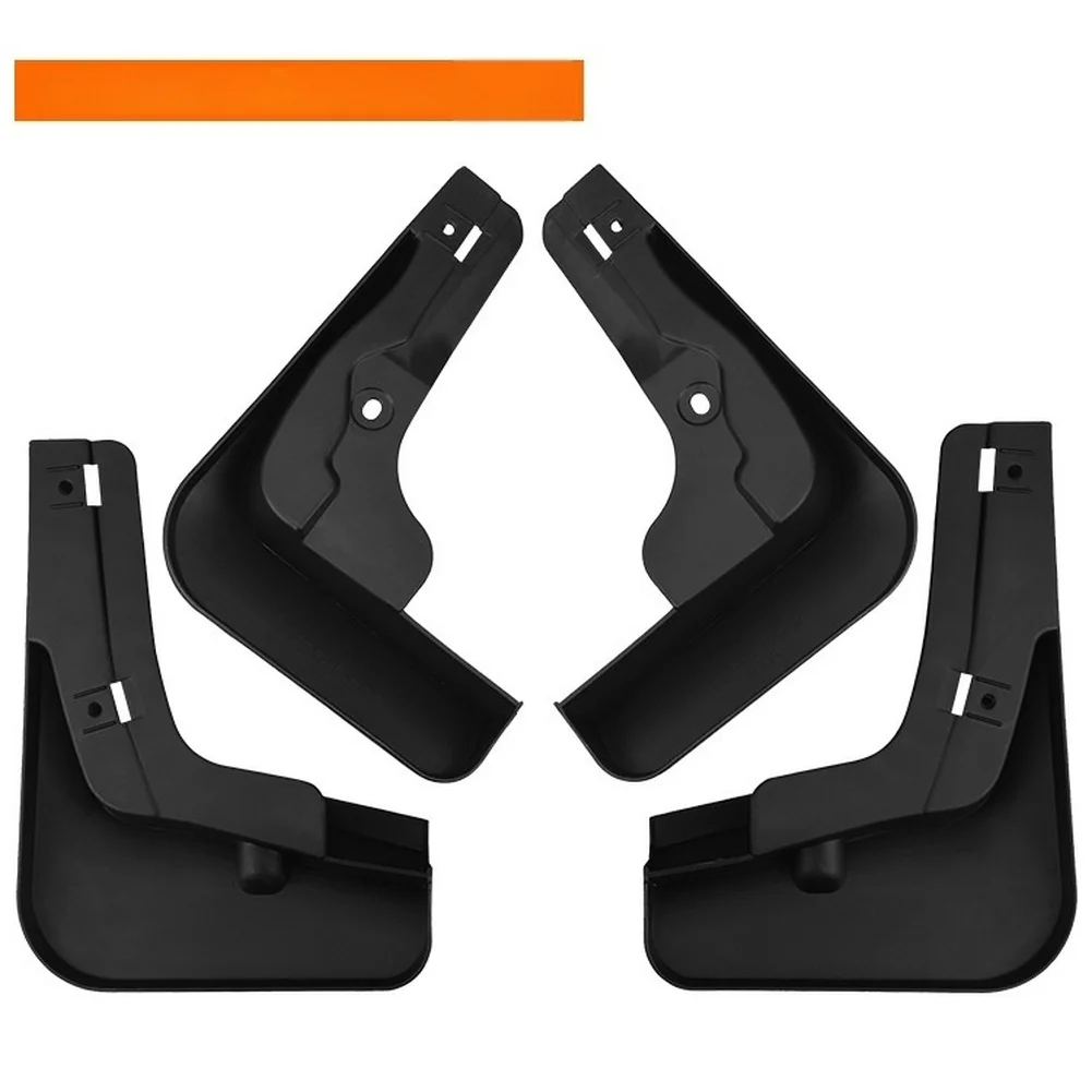 

PP Plastic Mudflaps for BYD Tang L and For Sealion 08 2025+ Supporting Front 270x200mm and Rear 280x210mm Tire Areas