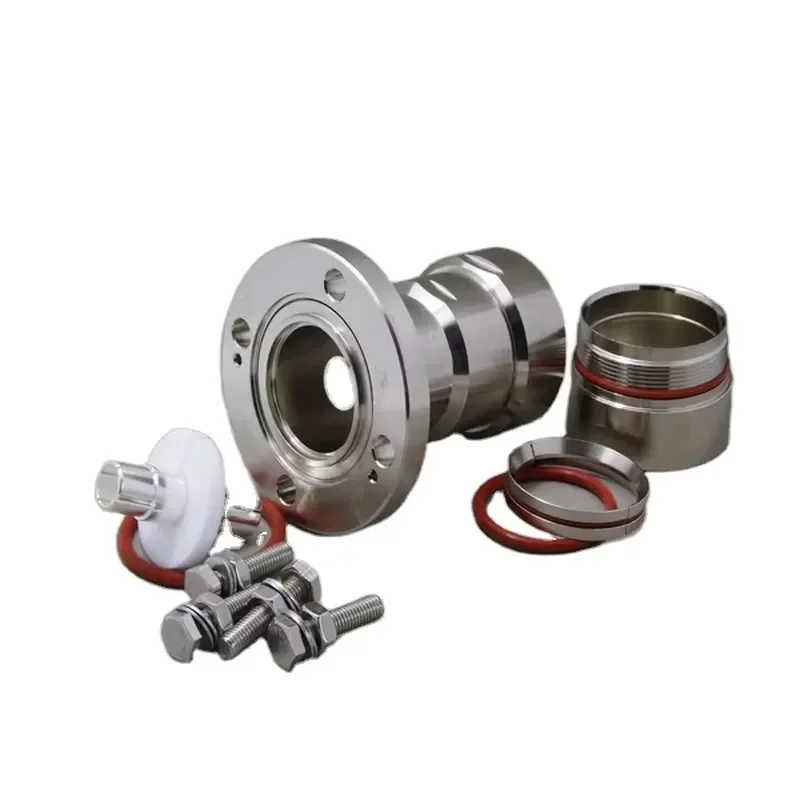 1-5/8 EIA (Flange) Connector for 1-5/8 Foam Feeder(Flexible) 50ohm RF Coaxial Connector ODM OEM Customization Acceptable