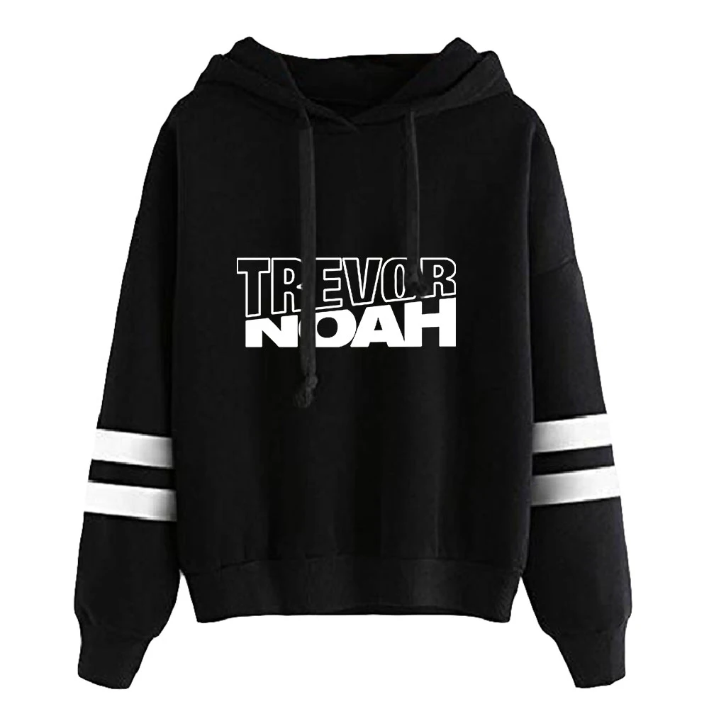 

Trevor Noah Merch Hoodie Unisex Pocketless Parallel Bars Sleeve Sweatshirts Women Men Hoodie Free Shipping Funny Clothes