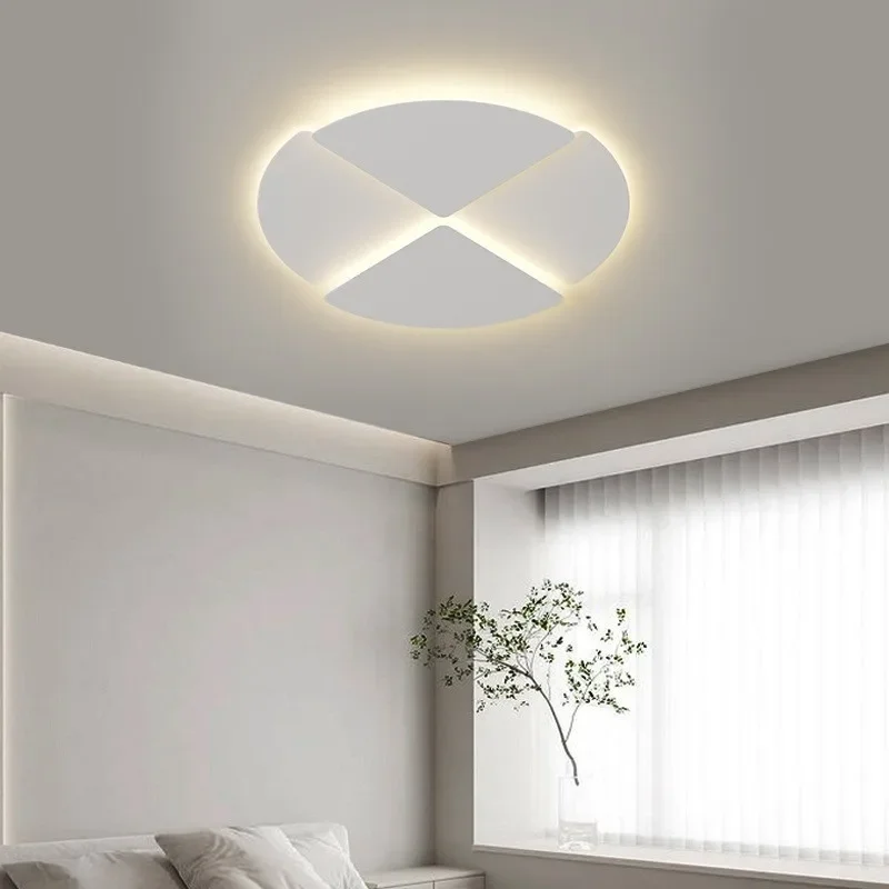 Modern LED Ceiling Lamp with Smart Features for Living Room & Bedroom - Creative Pendant Light for Apartment Decoration