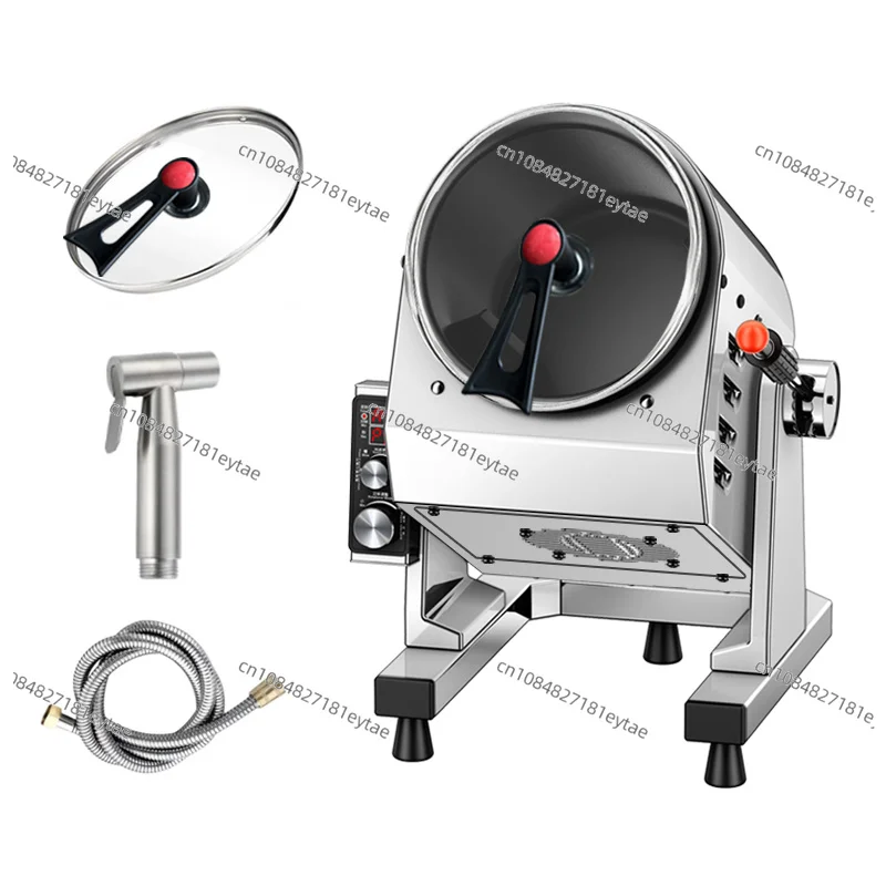 NewProfessional Automatic Stir Fry Household Fried Rice Cooker Factory High-Power Kitchen Rotating Wok Pot Cooking Machine Robot