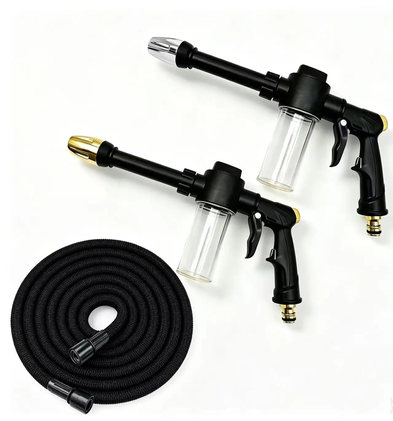 High Pressure Car Wash Foam Gun Leak-proof Design With Soap Bottle Durable Car Home Patio Water Cleaning Spray Gun